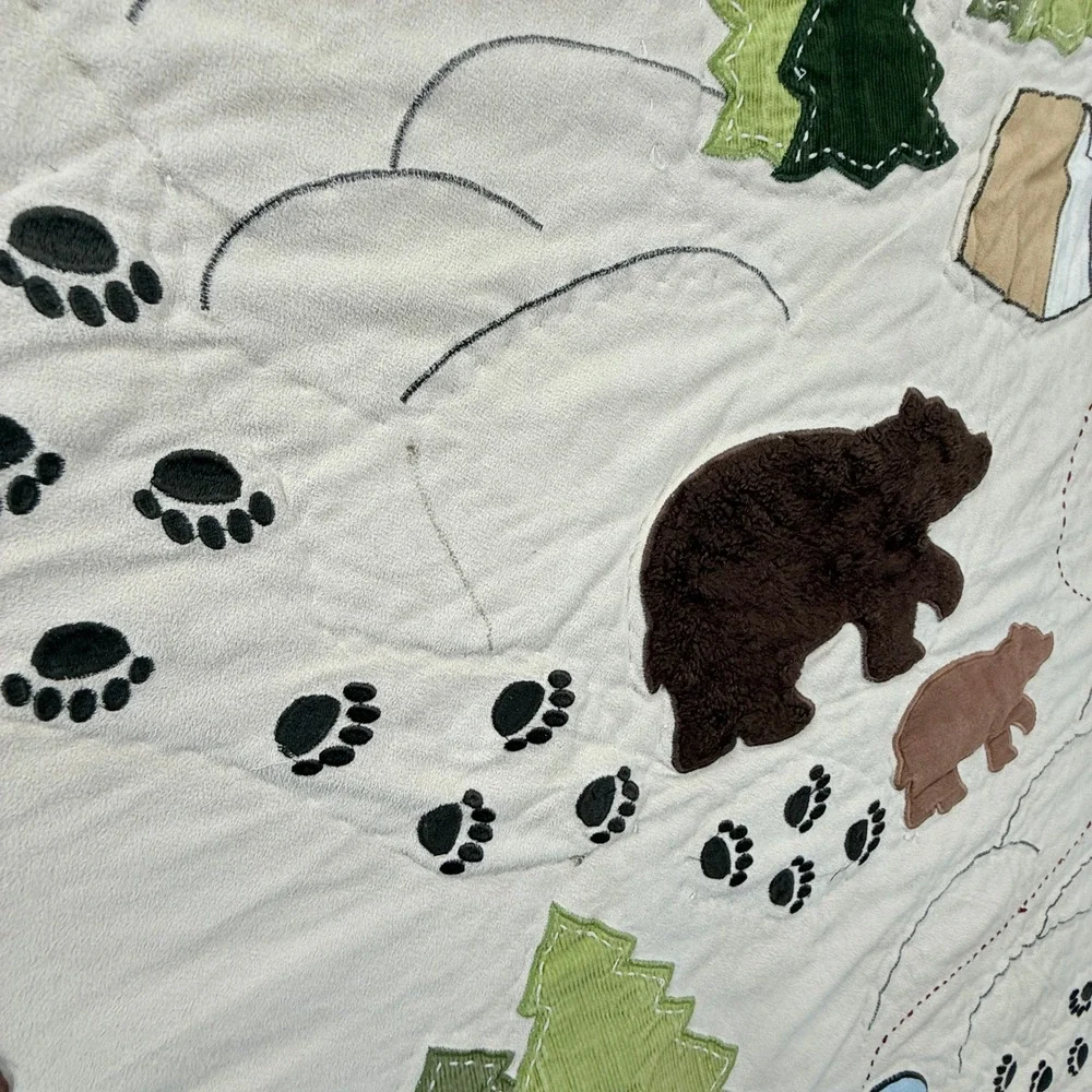 Woolrich Big Bear Campground Quilt Set Sham Pillow Kids Cabin Lodge Bedding